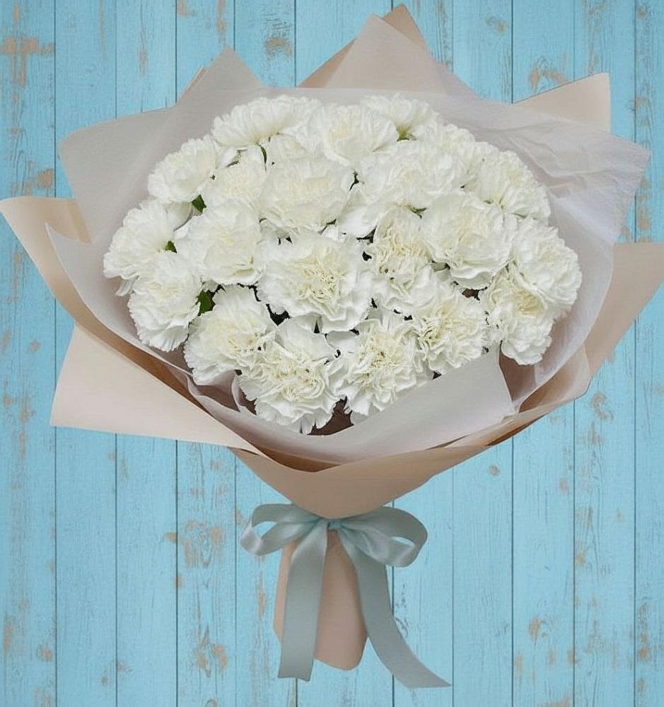 Букет цветов из: Гвоздики в Брусянский