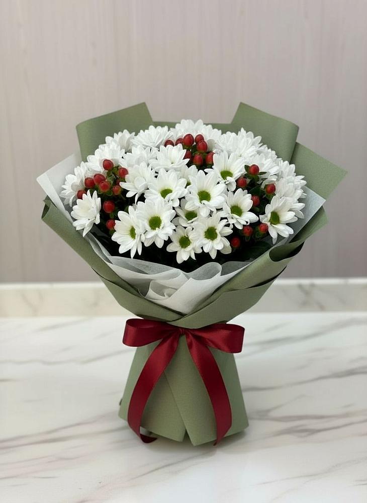 Букет цветов из: Хризантемы в Брусянский