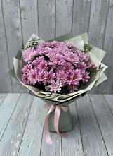 Букет цветов из:  Хризантемы #REPLACE_PRED# Брусянский