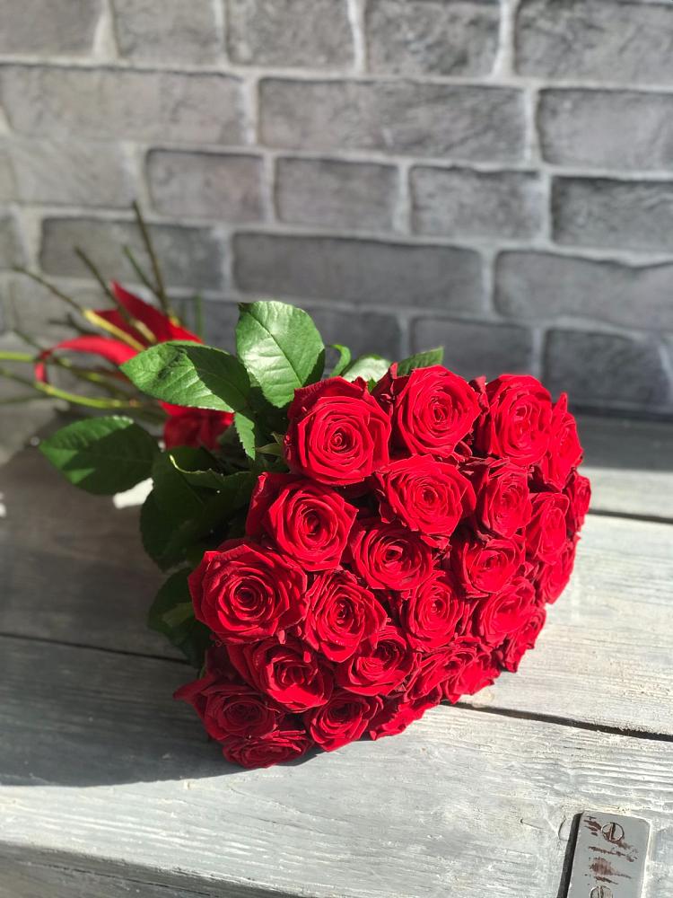Букет Красные розы Фридом в Брусянский