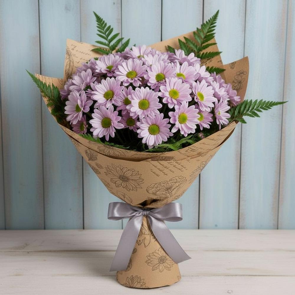 Букет цветов из: Хризантемы в Брусянский