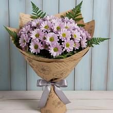 Букет цветов из:  Хризантемы #REPLACE_PRED# Брусянский