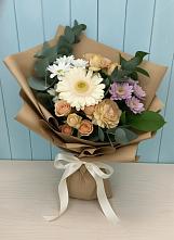 Букет цветов из:  Герберы и Хризантемы #REPLACE_PRED# Брусянский