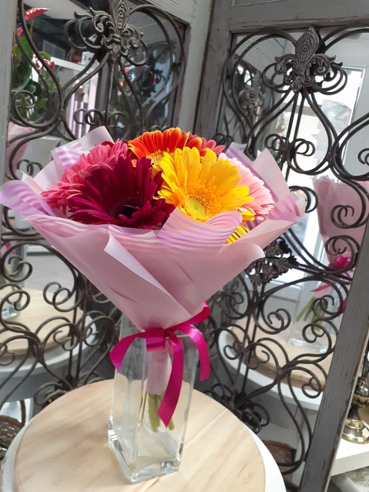 Букет цветов из: Герберы в Брусянский