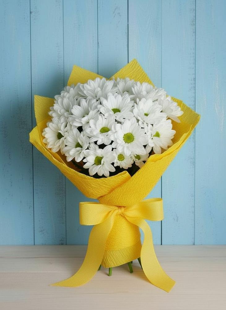 Букет цветов из: Хризантемы в Брусянский