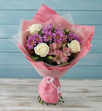 Букет цветов из:  Герберы в Брусянский