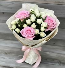 Букет цветов из:  Розы #REPLACE_PRED# Брусянский