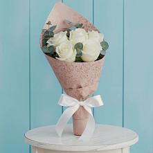 Букет цветов из:  Розы в Брусянский