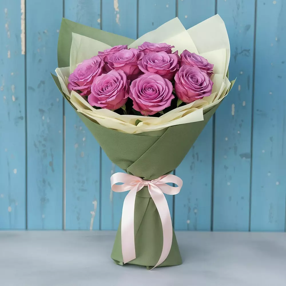 Букет Розы Фёрст Леди в Брусянский