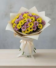 Букет цветов из:  Хризантемы в Брусянский