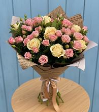 Букет цветов из:  Розы #REPLACE_PRED# Брусянский
