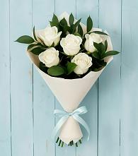 Букет цветов из:  Розы #REPLACE_PRED# Брусянский