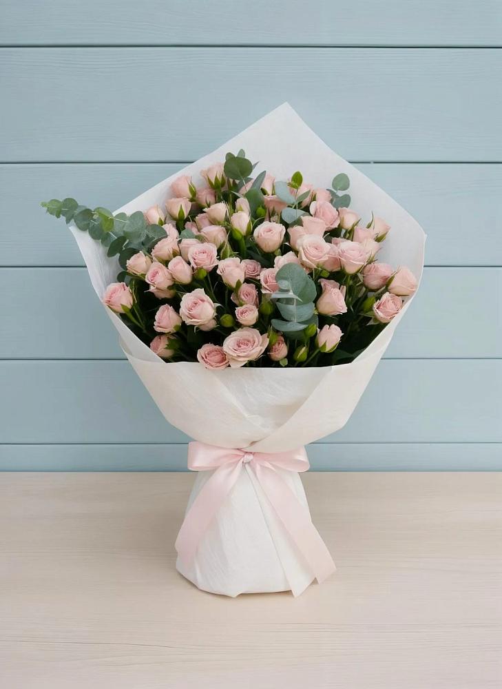 Букет цветов из: Розы в Брусянский