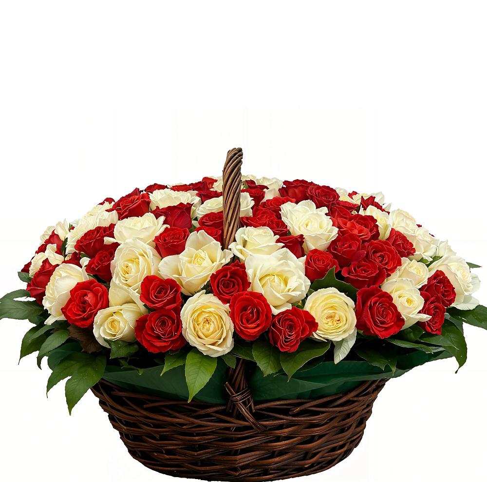 Премиум букет из: Розы в Брусянский