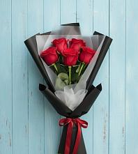 Букет цветов из:  Розы #REPLACE_PRED# Брусянский