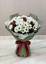 Букет цветов из:  Хризантемы #REPLACE_PRED# Брусянский