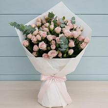 Букет цветов из:  Розы в Брусянский