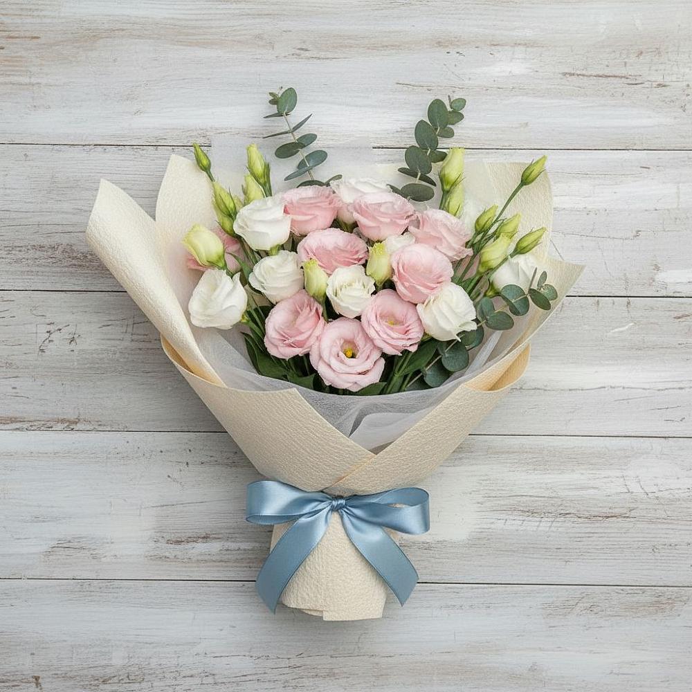 Букет цветов из: Лизиантусы в Брусянский